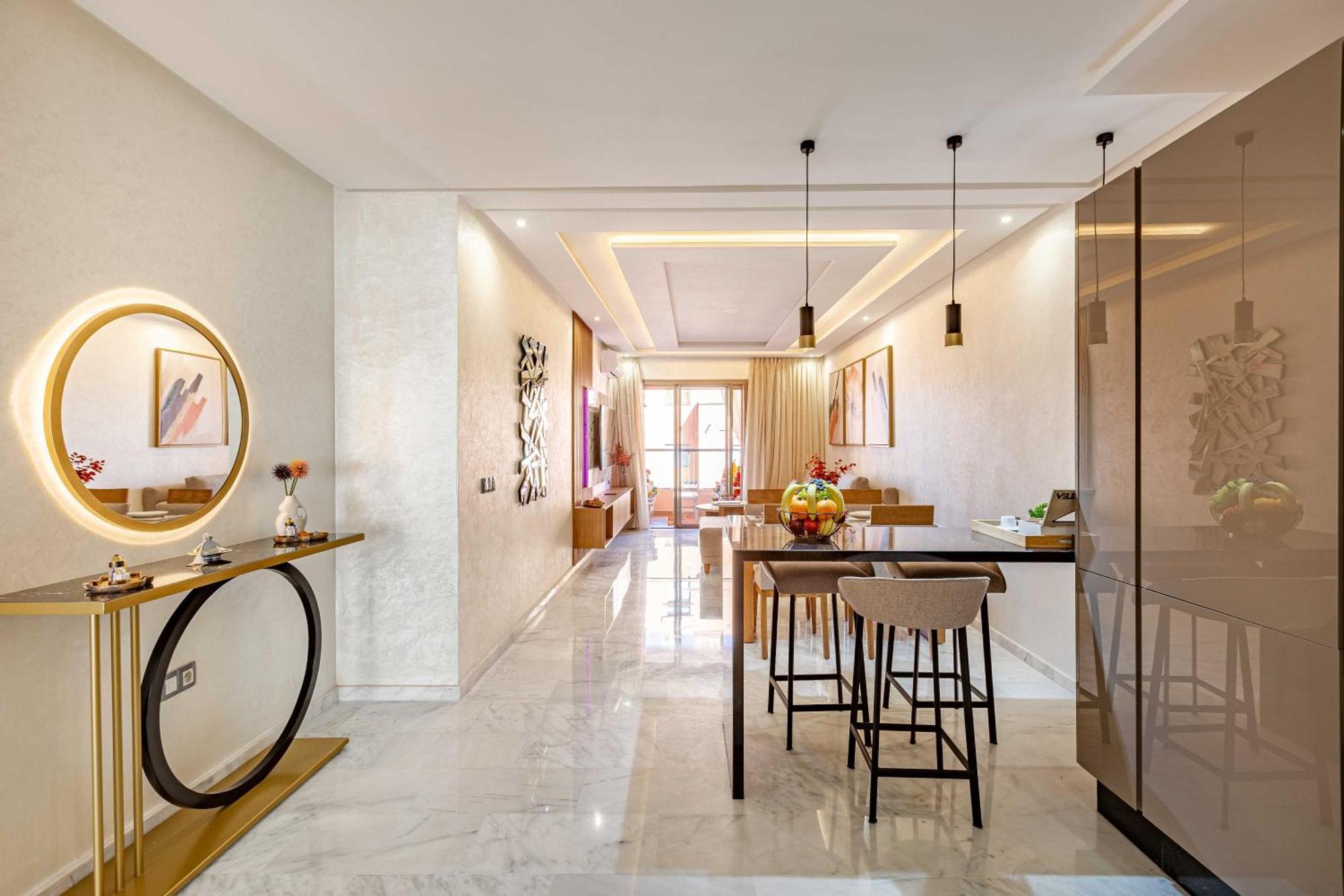 Magnifique Appartement Unique Et Central! Marrakesh Ngoại thất bức ảnh