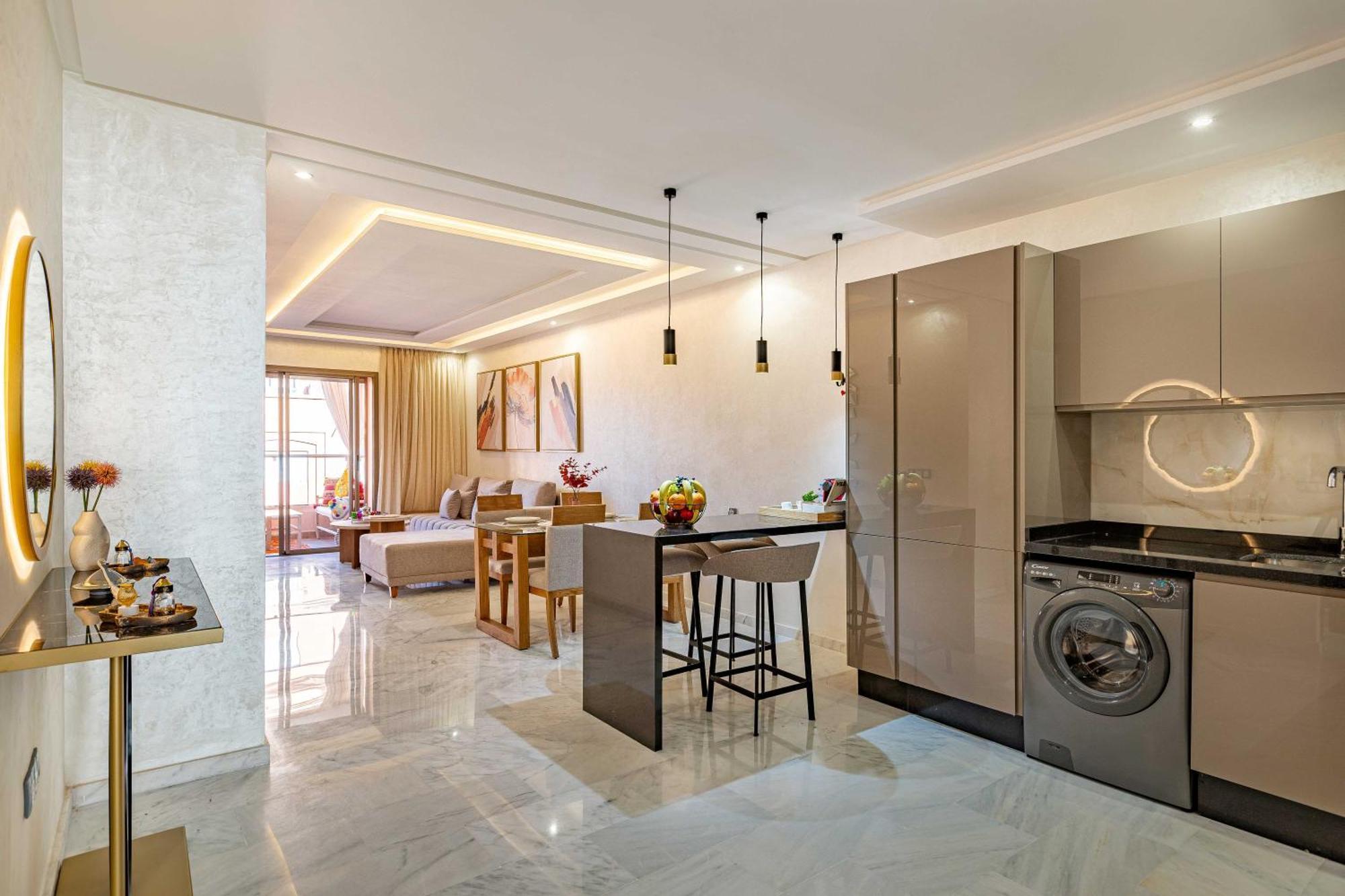Magnifique Appartement Unique Et Central! Marrakesh Ngoại thất bức ảnh