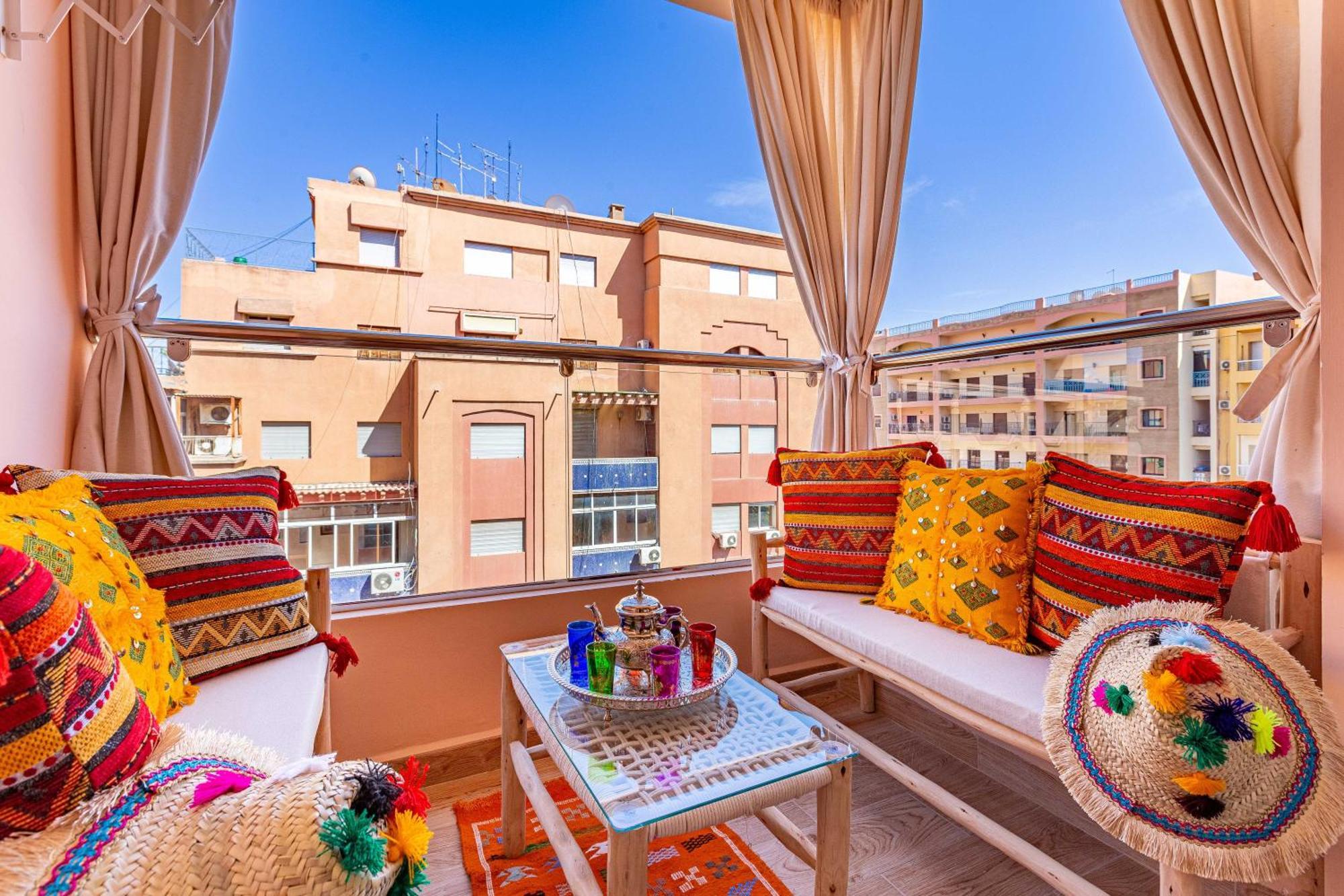 Magnifique Appartement Unique Et Central! Marrakesh Ngoại thất bức ảnh