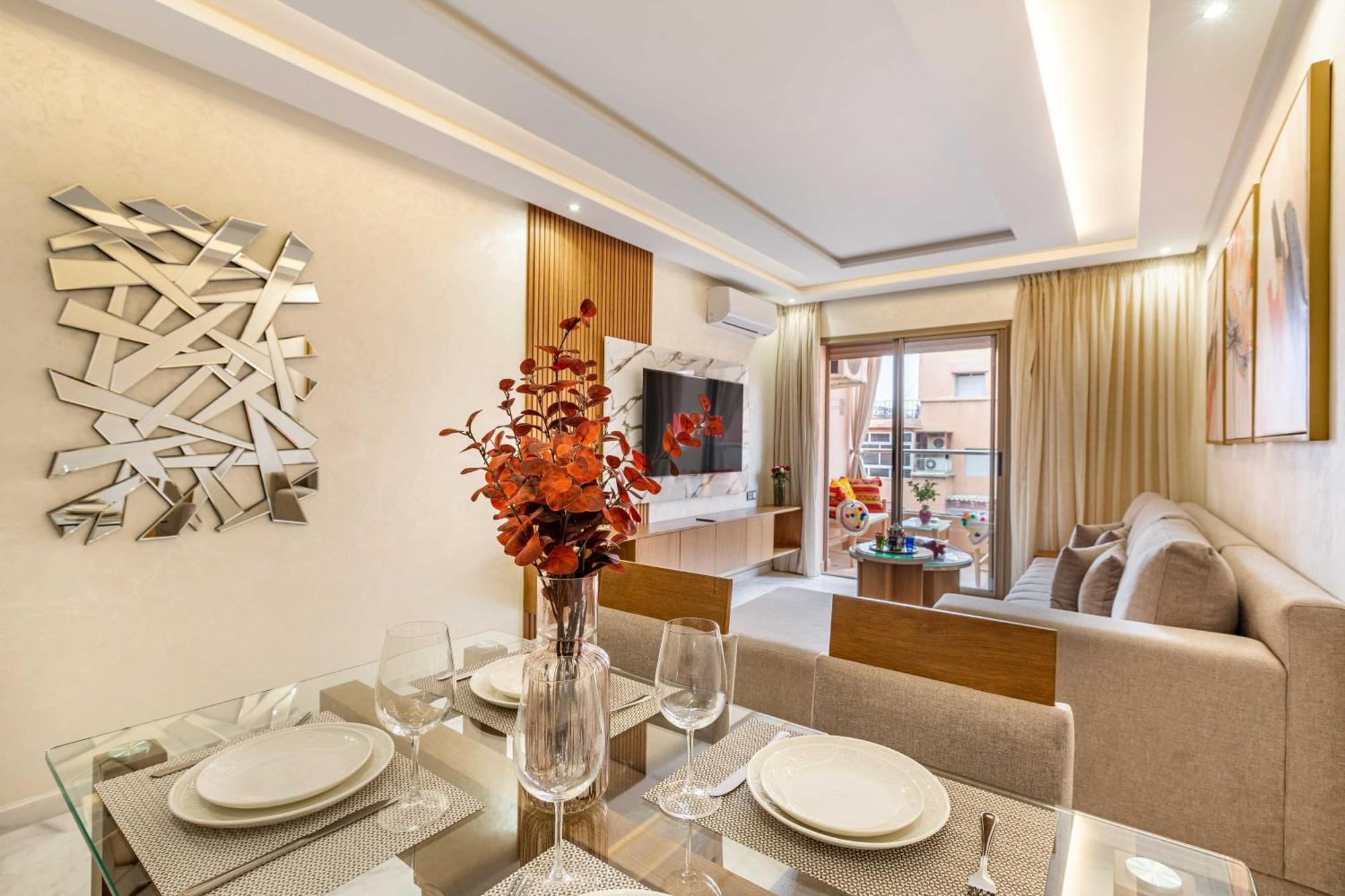 Magnifique Appartement Unique Et Central! Marrakesh Ngoại thất bức ảnh