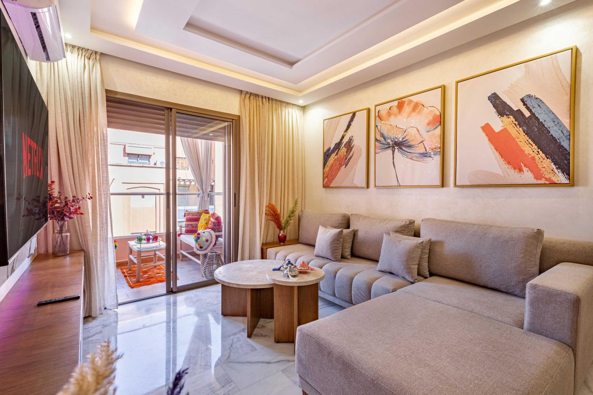 Magnifique Appartement Unique Et Central! Marrakesh Ngoại thất bức ảnh